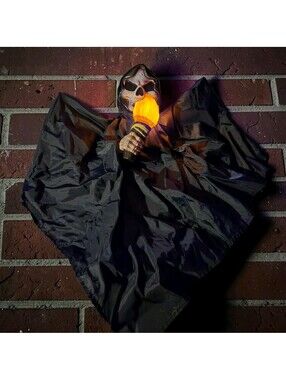 Vintage 1995 Trendmasters HallowScream Nightmare Collection Lite-Up Shadow Ghost